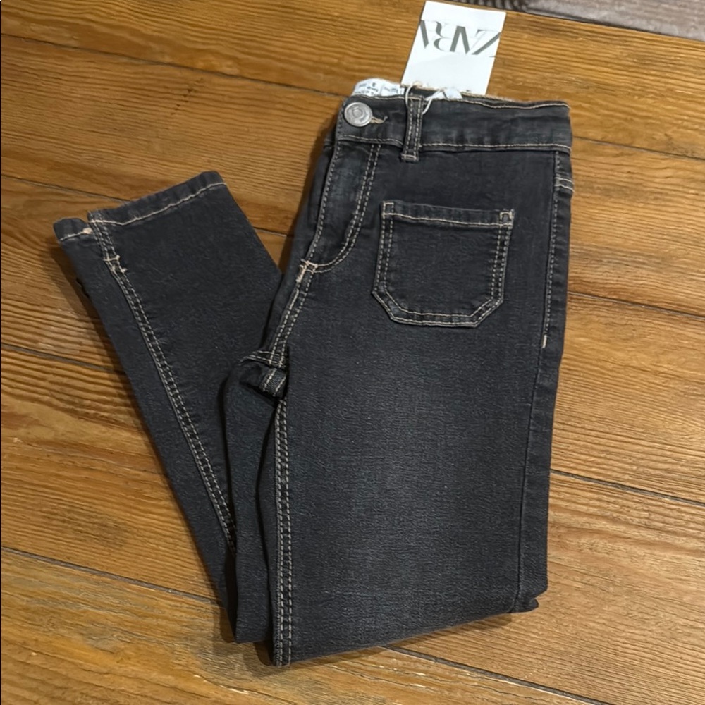 Zara Black Denim Jeans